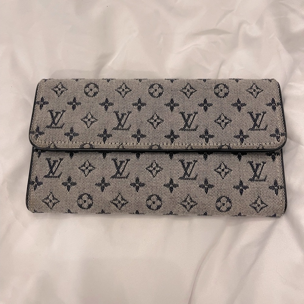 Louis Vuitton Mini Lin Monogram Porte Tresor International Wallet